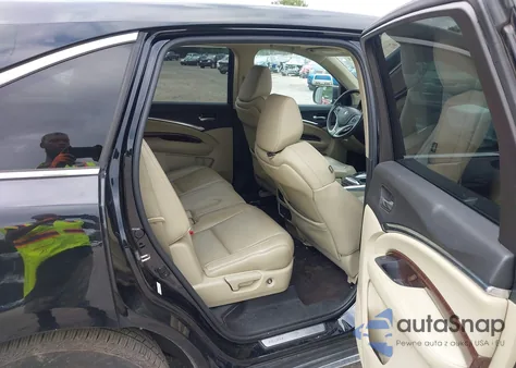 2017 Acura Mdx Technology from USA, damaged, VIN 5FRYD4H58HB027957